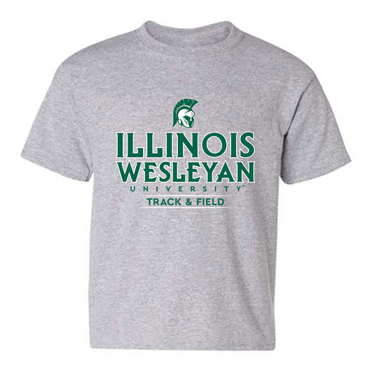 Illinois Wesleyan - NCAA Men's Track & Field : Keagan Uphoff - Classic Shersey Youth T-Shirt-0