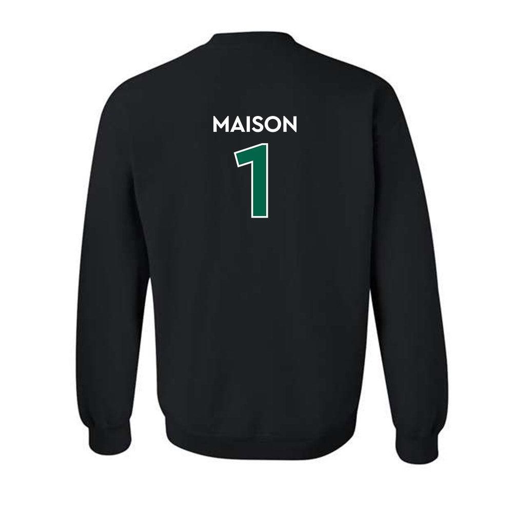 Illinois Wesleyan - NCAA Men's Track & Field : Nyamedze Maison - Classic Shersey Crewneck Sweatshirt-1