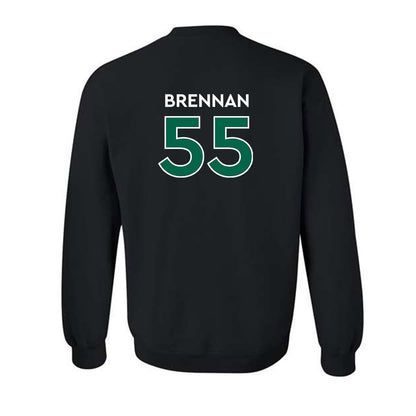Illinois Wesleyan - NCAA Football : Mac Brennan - Classic Shersey Crewneck Sweatshirt-1