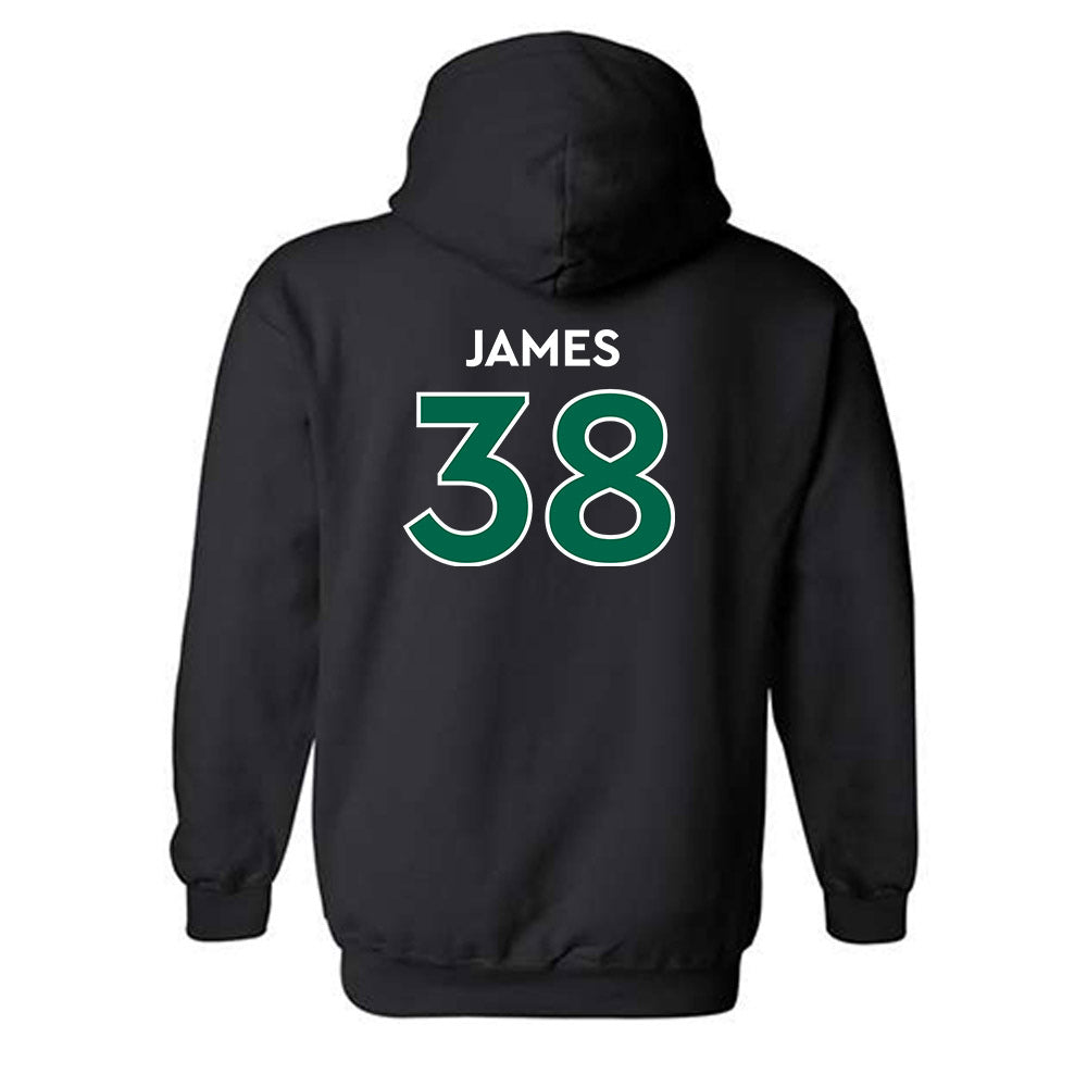 Illinois Wesleyan - NCAA Football : Torian James - Classic Shersey Hooded Sweatshirt-1