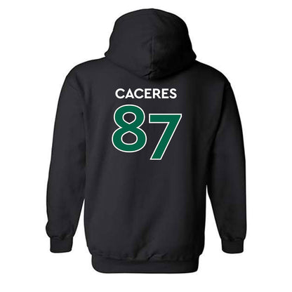 Illinois Wesleyan - NCAA Football : Anthony Caceres - Classic Shersey Hooded Sweatshirt-1
