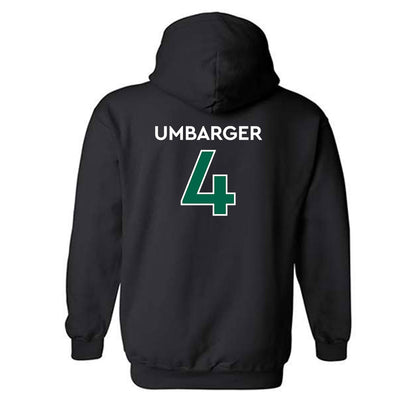 Illinois Wesleyan - NCAA Football : Ryan Umbarger - Classic Shersey Hooded Sweatshirt-1