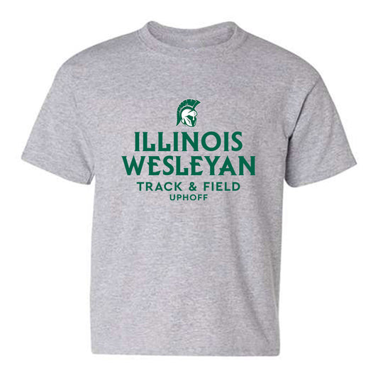 Illinois Wesleyan - NCAA Men's Track & Field : Keagan Uphoff - Classic Fashion Shersey Youth T-Shirt-0