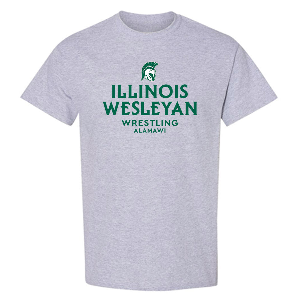 Illinois Wesleyan - NCAA Wrestling : Ameer Alamawi - Classic Fashion Shersey T-Shirt-0