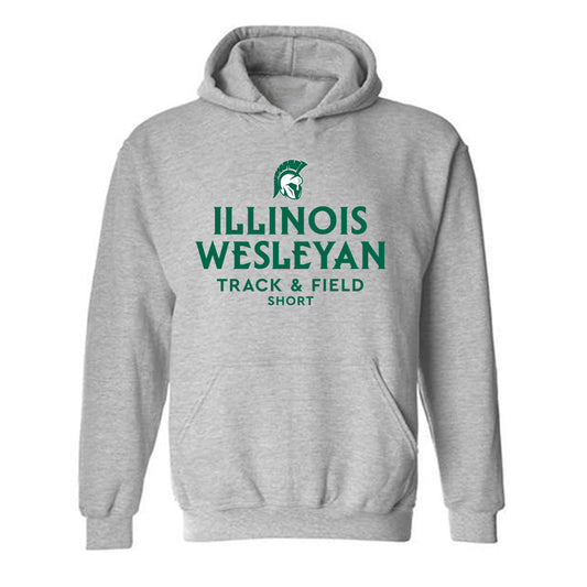 Illinois Wesleyan - NCAA Women's Track & Field : Mallory Short - Classic Fashion Shersey Hooded Sweatshirt-0