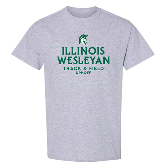 Illinois Wesleyan - NCAA Men's Track & Field : Keagan Uphoff - Classic Fashion Shersey T-Shirt-0