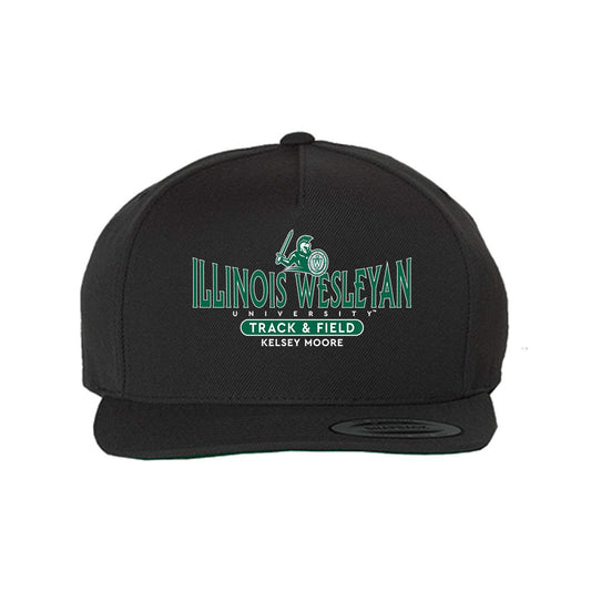 Illinois Wesleyan - NCAA Women's Track & Field : Kelsey Moore - Snapback Hat-0