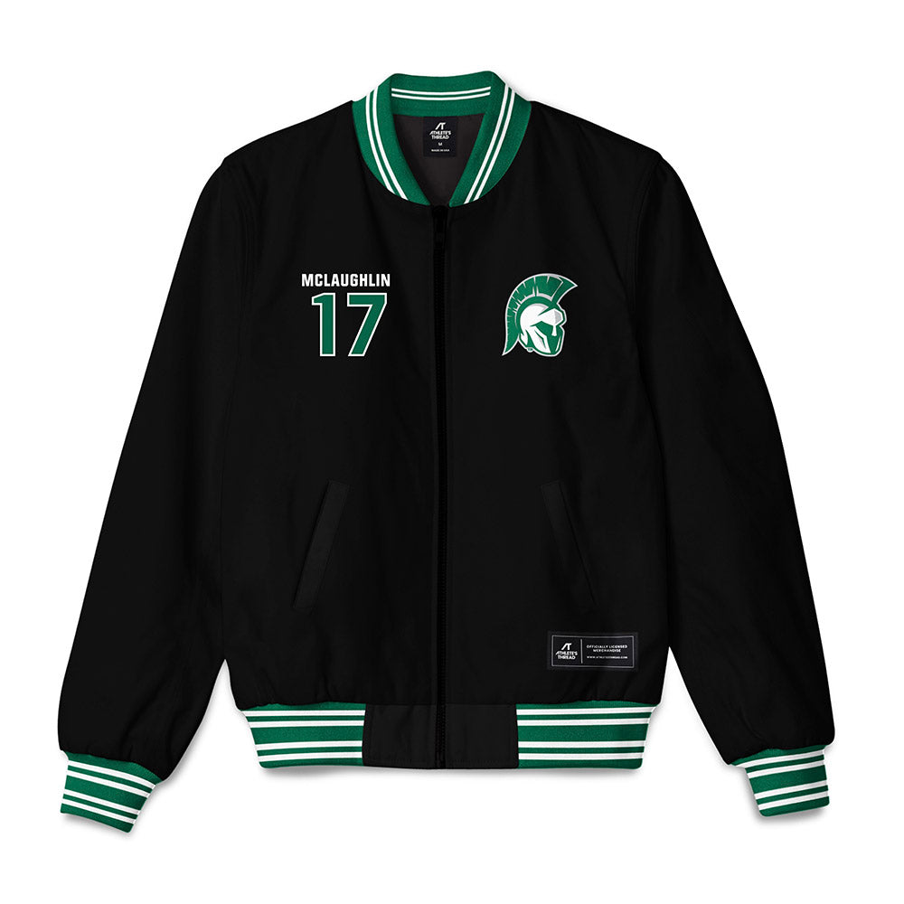 Illinois Wesleyan - NCAA Football : Colin McLaughlin - Bomber Jacket-0