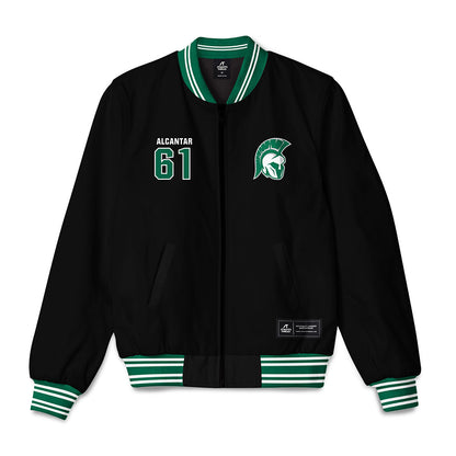 Illinois Wesleyan - NCAA Football : Jacob Alcantar - Bomber Jacket-0