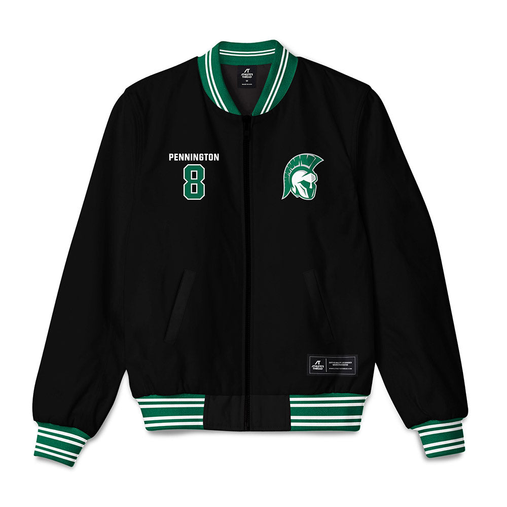 Illinois Wesleyan - NCAA Football : Colton Pennington - Bomber Jacket-0