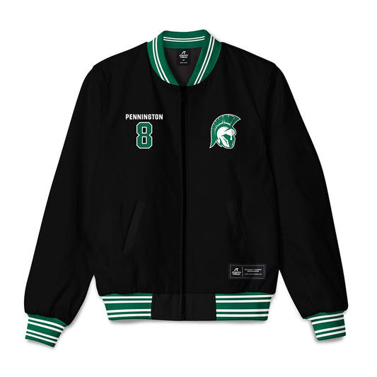 Illinois Wesleyan - NCAA Football : Colton Pennington - Bomber Jacket-0