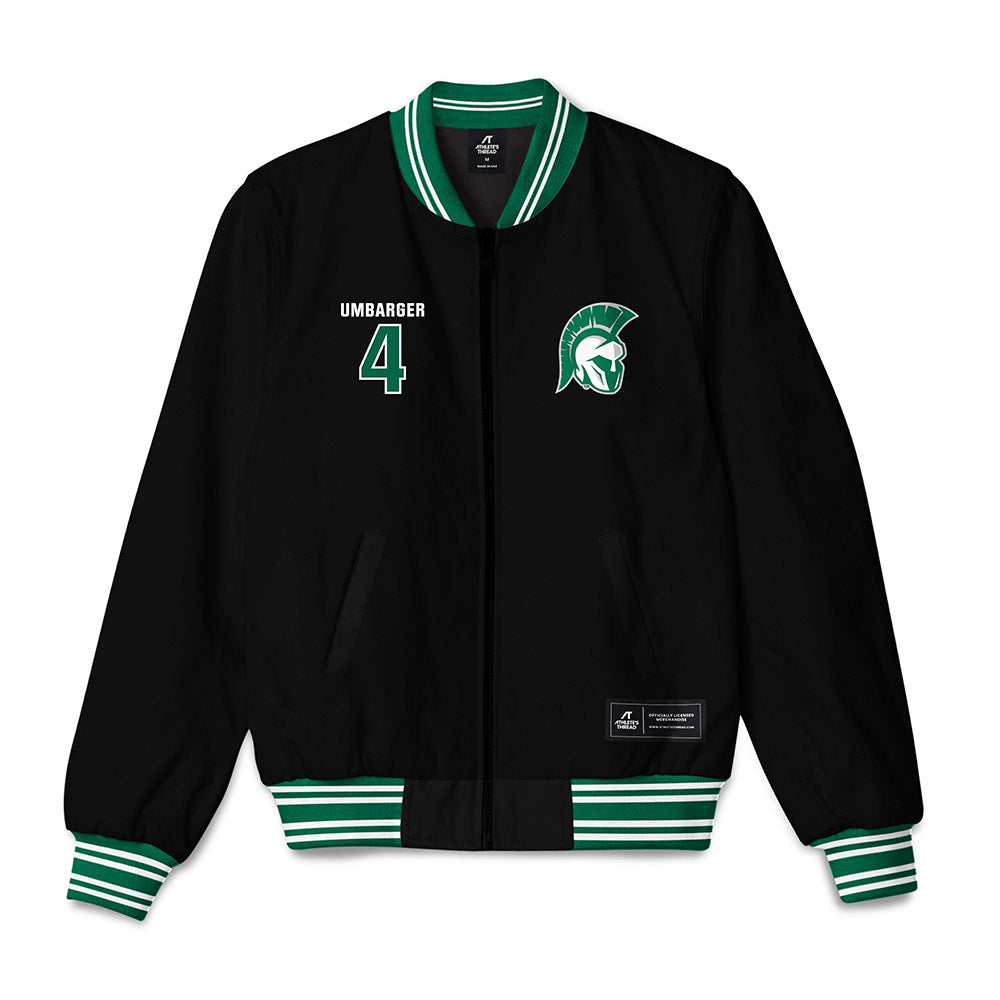Illinois Wesleyan - NCAA Football : Ryan Umbarger - Bomber Jacket-0