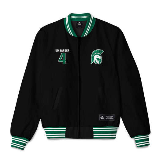 Illinois Wesleyan - NCAA Football : Ryan Umbarger - Bomber Jacket-0