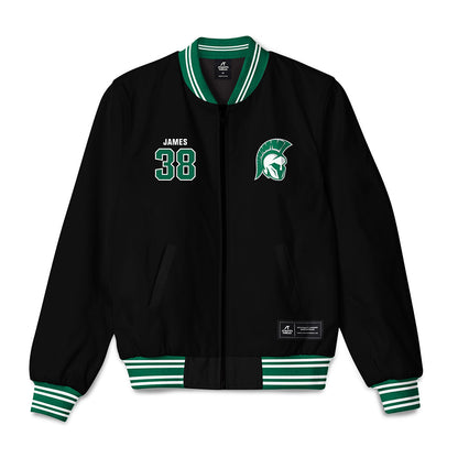 Illinois Wesleyan - NCAA Football : Torian James - Bomber Jacket-0