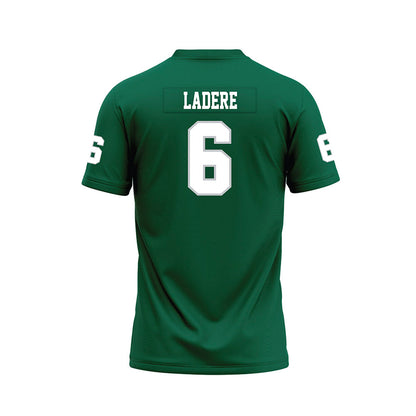 Illinois Wesleyan - NCAA Football : Gavin LaDere - Green Premium Football Jersey-1