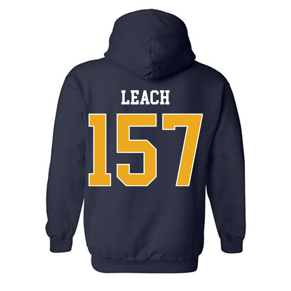 UTC - NCAA Wrestling : Brayden Leach - Classic Shersey Hooded Sweatshirt-1