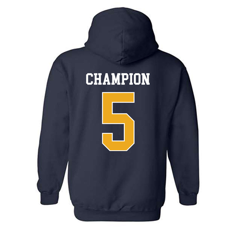 UTC - NCAA Men's Basketball : Frank Champion - Classic Shersey Hooded Sweatshirt-1