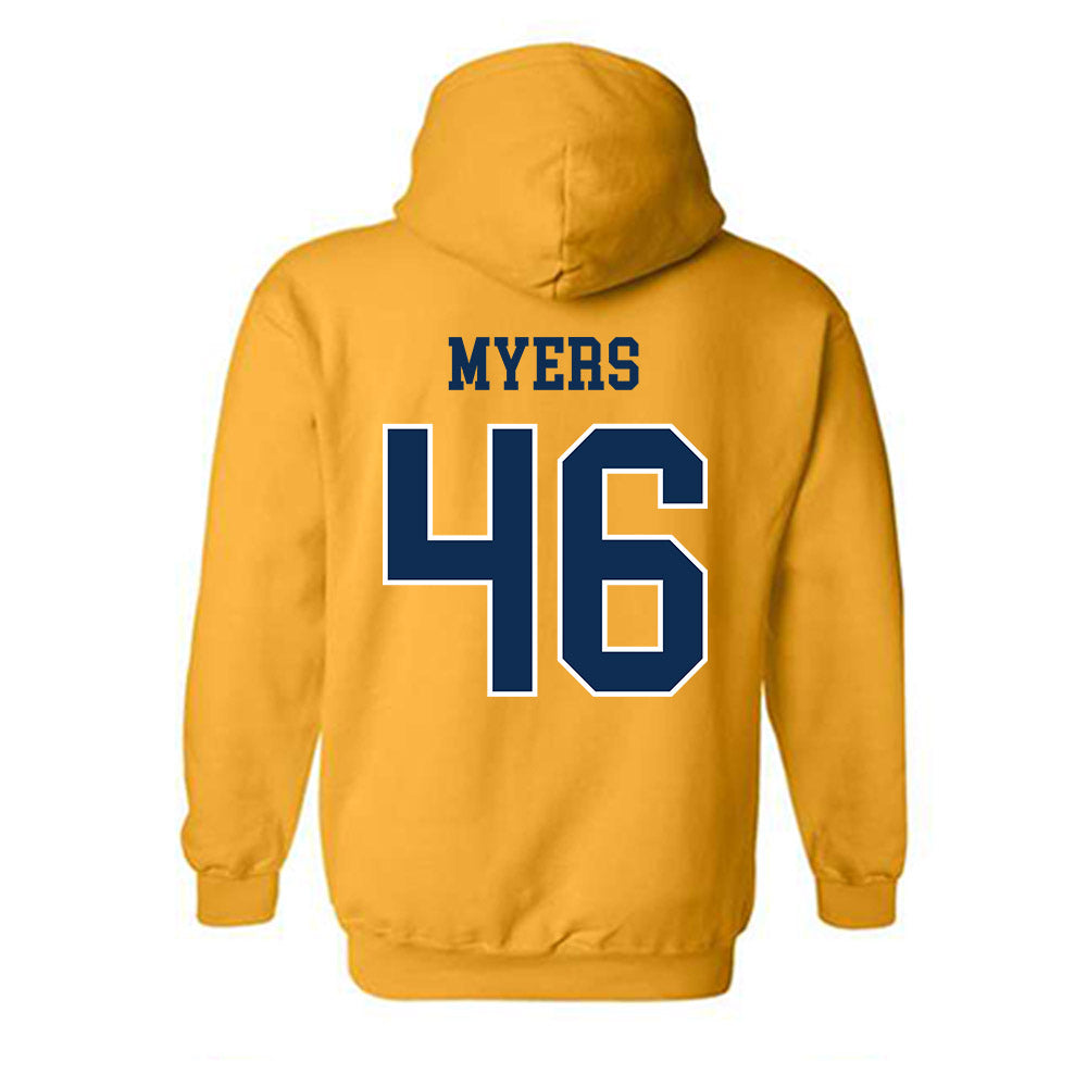 UTC - NCAA Football : Ethan Myers - Classic Shersey Hooded Sweatshirt-1