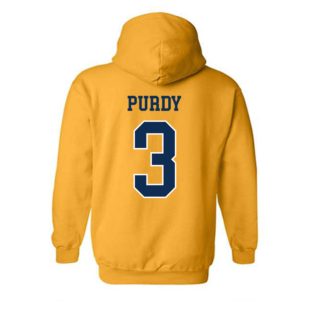  - NCAA Softball : jayce purdy - Classic Shersey Hooded Sweatshirt-1