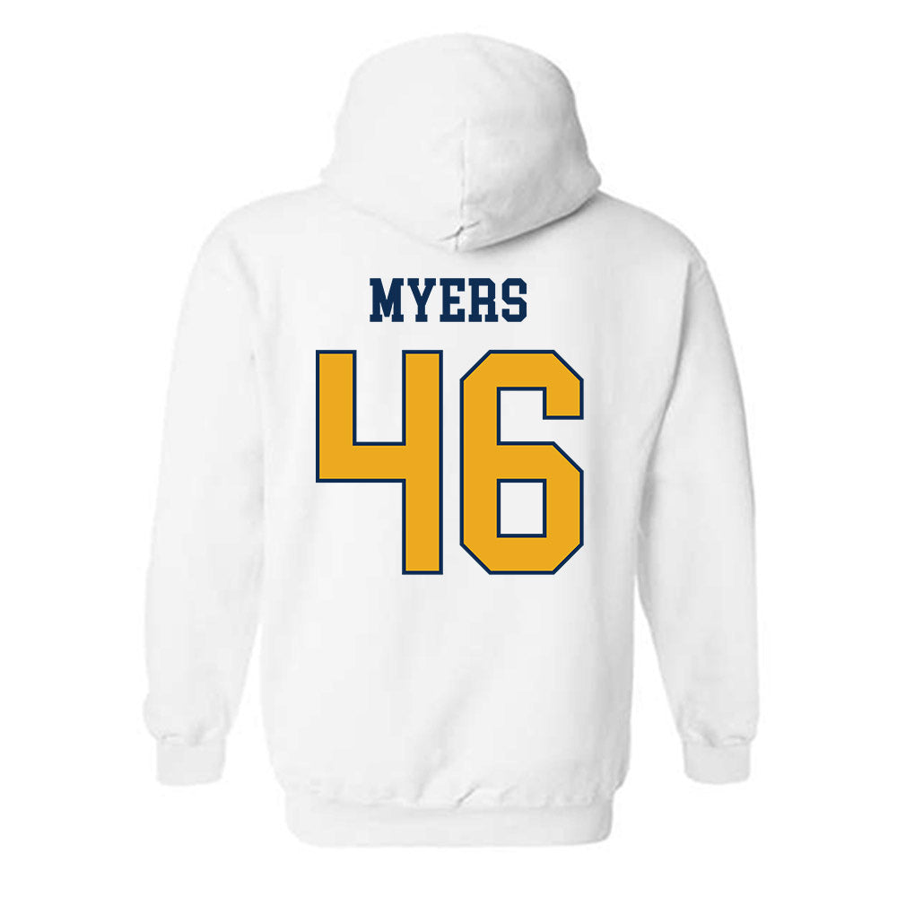 UTC - NCAA Football : Ethan Myers - Classic Shersey Hooded Sweatshirt-1