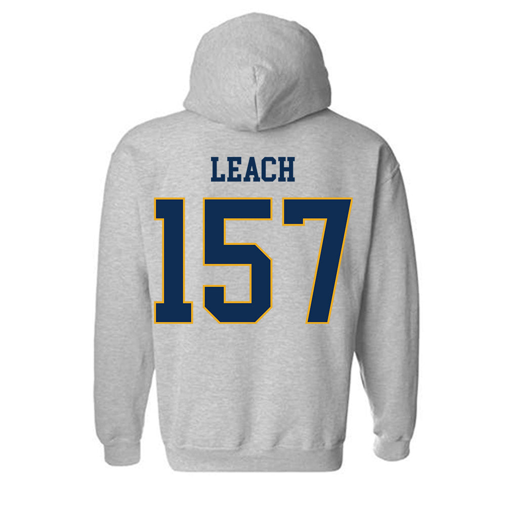 UTC - NCAA Wrestling : Brayden Leach - Classic Shersey Hooded Sweatshirt-1
