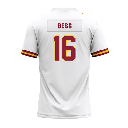 Iowa State - NCAA Football : Matthew Bess - White Premium Football Jersey