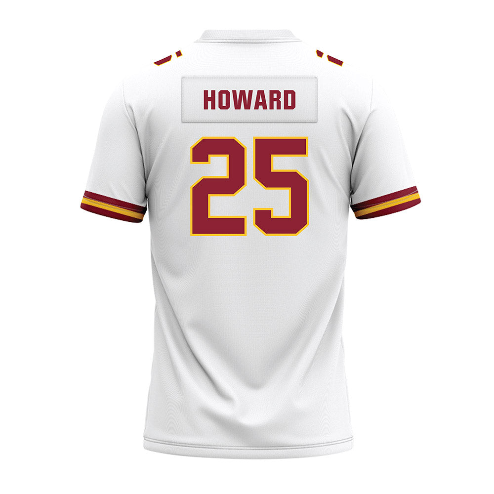 Iowa State - NCAA Football : Trevon Howard - White Premium Football Jersey