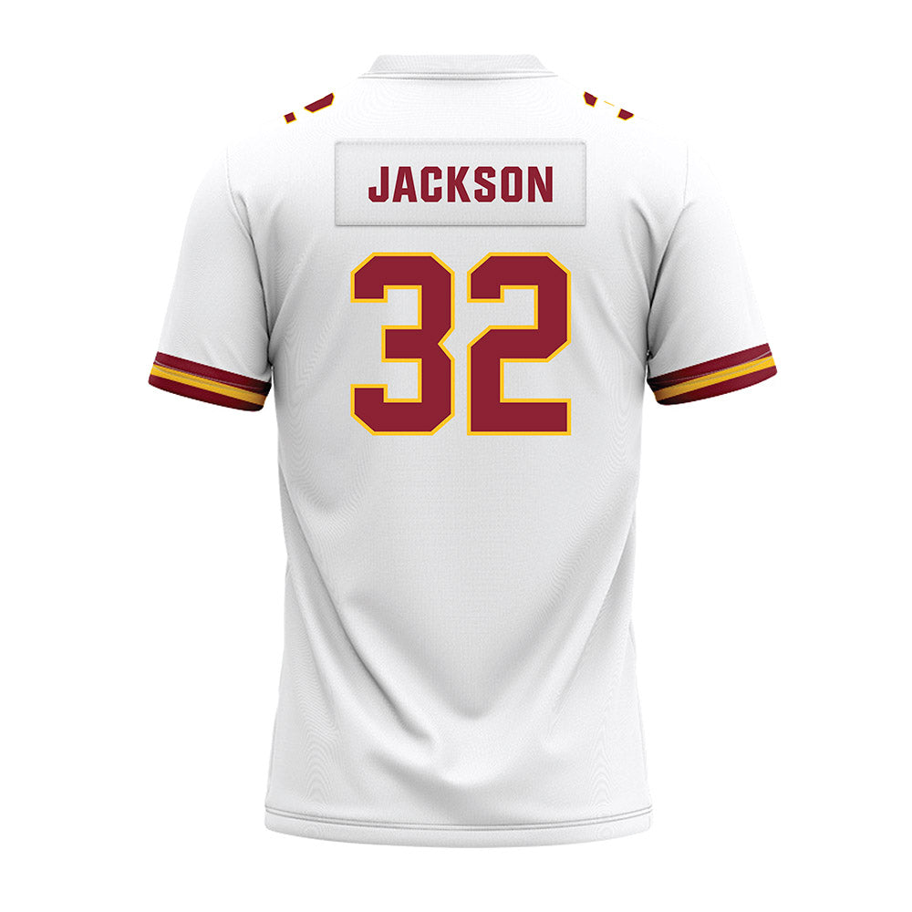 Iowa State - NCAA Football : Angelo Jackson - White Premium Football Jersey-1