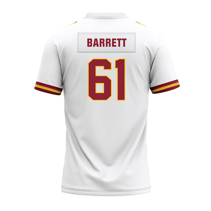 Iowa State - NCAA Football : Dylan Barrett - White Premium Football Jersey