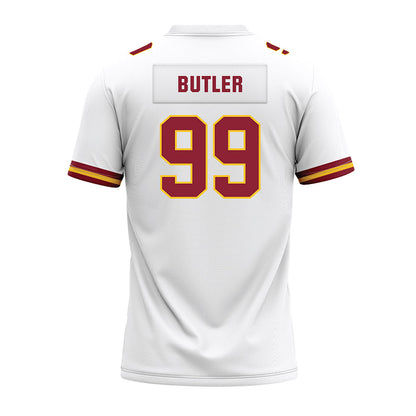 Iowa State - NCAA Football : Cannon Butler - White Premium Football Jersey-1