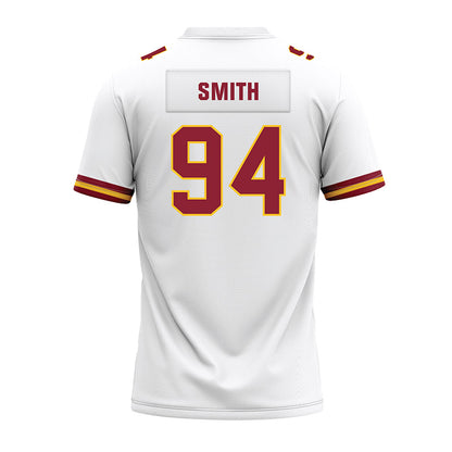 Iowa State - NCAA Football : Chase Smith - White Premium Football Jersey-1