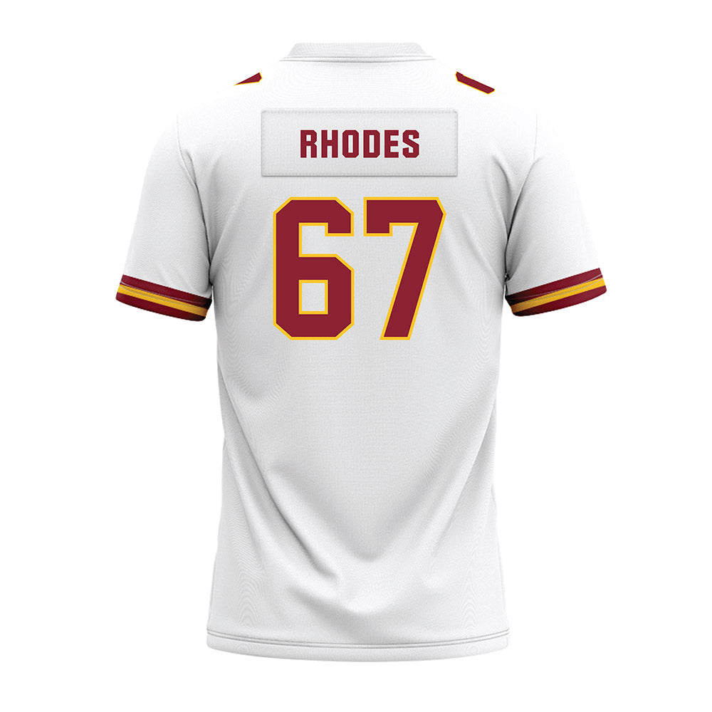 Iowa State - NCAA Football : Carson Rhodes - White Premium Football Jersey