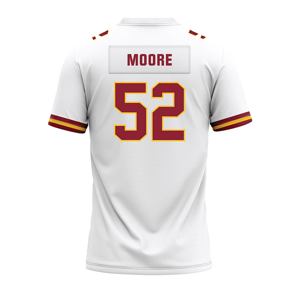 Iowa State - NCAA Football : Kamori Moore - White Premium Football Jersey-1