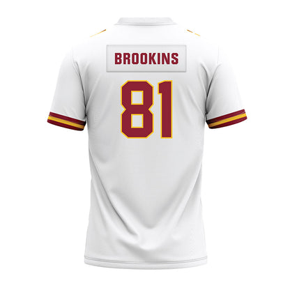 Iowa State - NCAA Football : Karon Brookins - White Premium Football Jersey-1