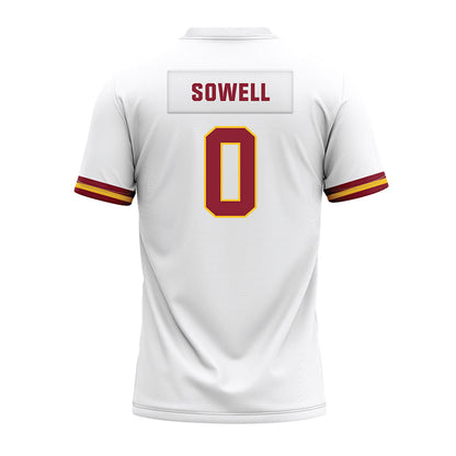 Iowa State - NCAA Football : Chase Sowell - White Premium Football Jersey-1