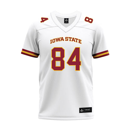Iowa State - NCAA Football : Gabe Burkle - White Premium Football Jersey