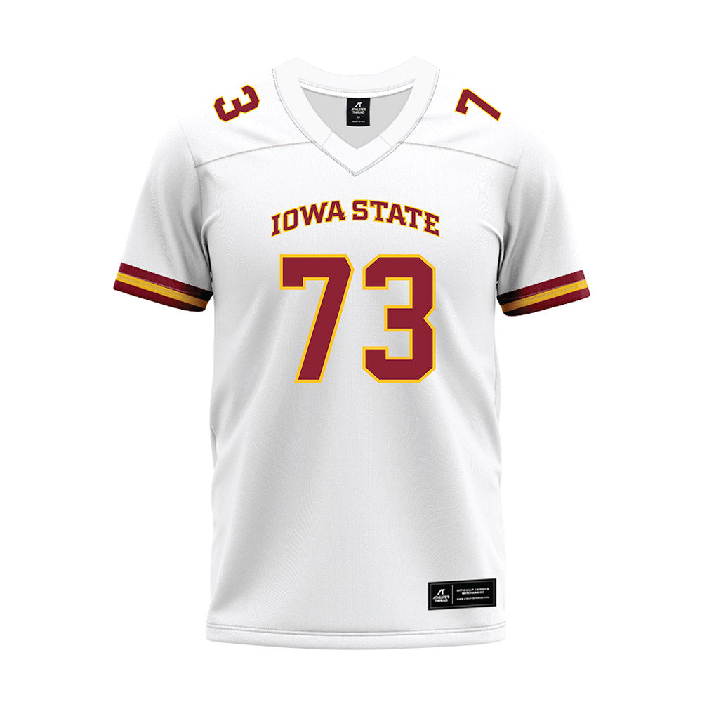Iowa State - NCAA Football : Deylin Hasert - White Premium Football Jersey