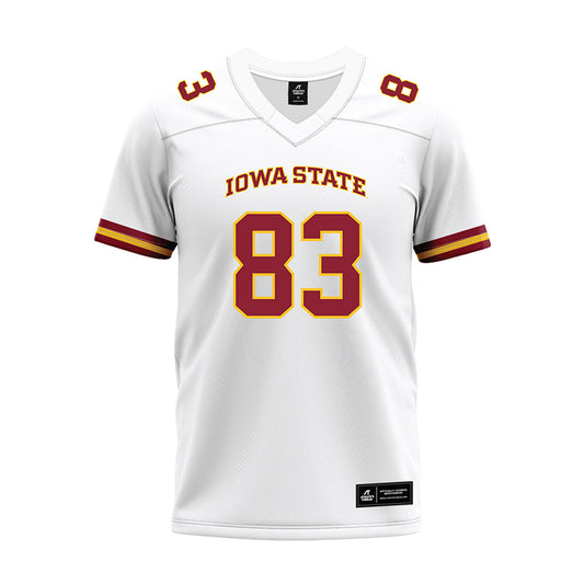 Iowa State - NCAA Football : Sam Zelenovich - White Premium Football Jersey-0