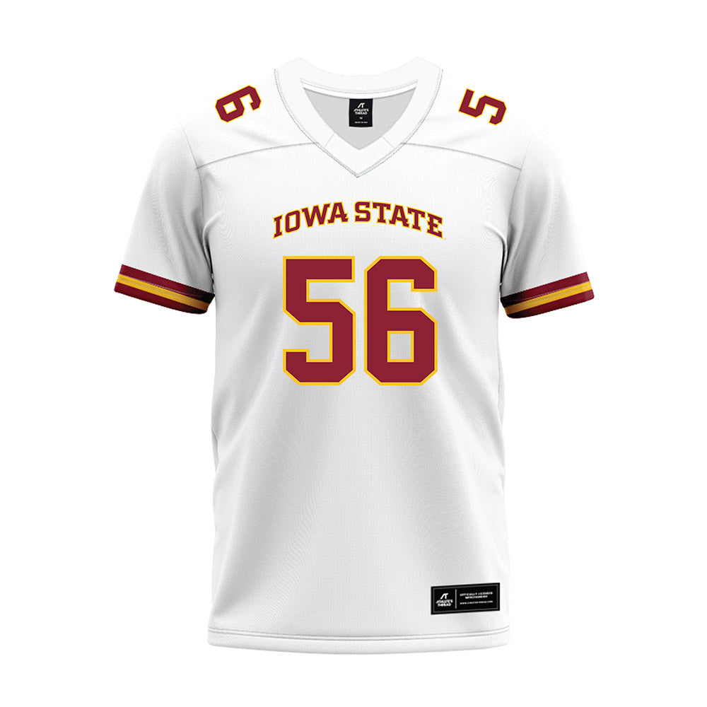 Iowa State - NCAA Football : Drew Clausen - White Premium Football Jersey
