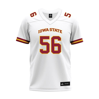 Iowa State - NCAA Football : Drew Clausen - White Premium Football Jersey