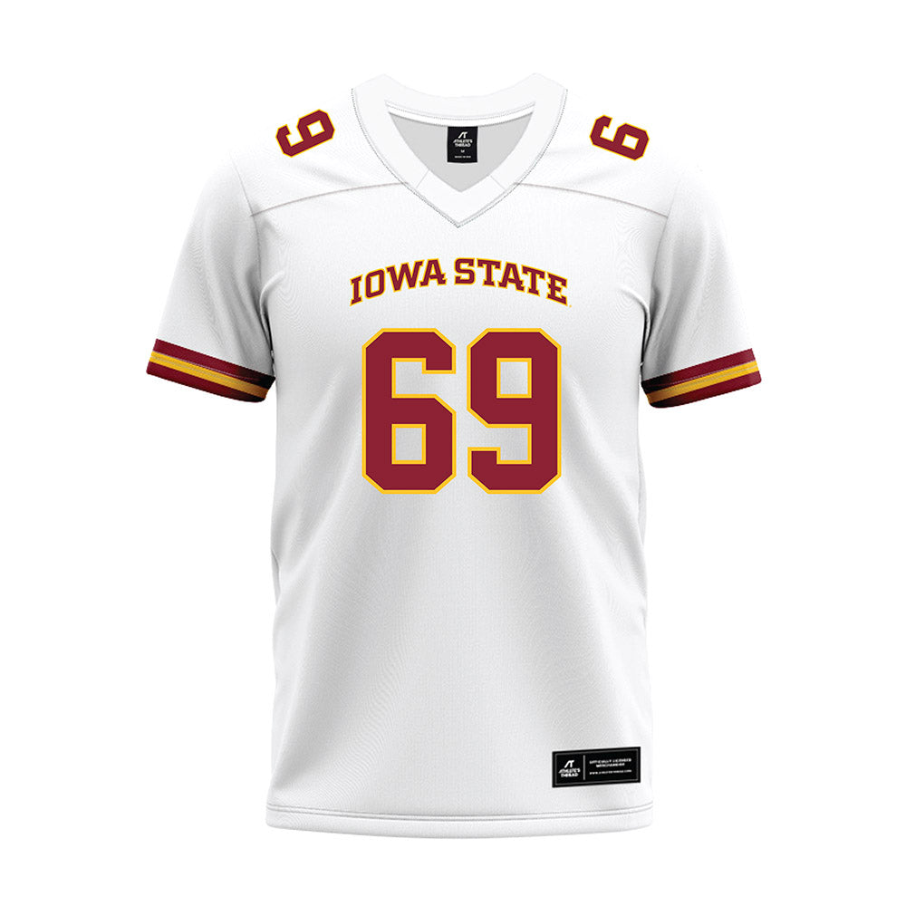 Iowa State - NCAA Football : Dontrell Holt - White Premium Football Jersey