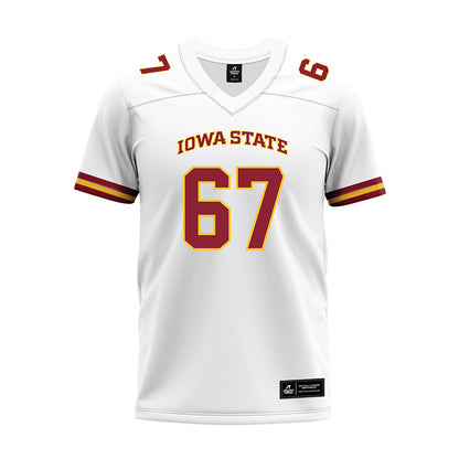 Iowa State - NCAA Football : Carson Rhodes - White Premium Football Jersey