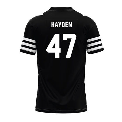 Iowa State - NCAA Football : CJ Hayden - Black Premium Football Jersey