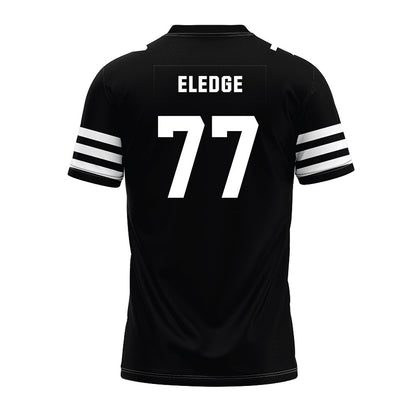 Iowa State - NCAA Football : Easton Eledge - Black Premium Football Jersey-1
