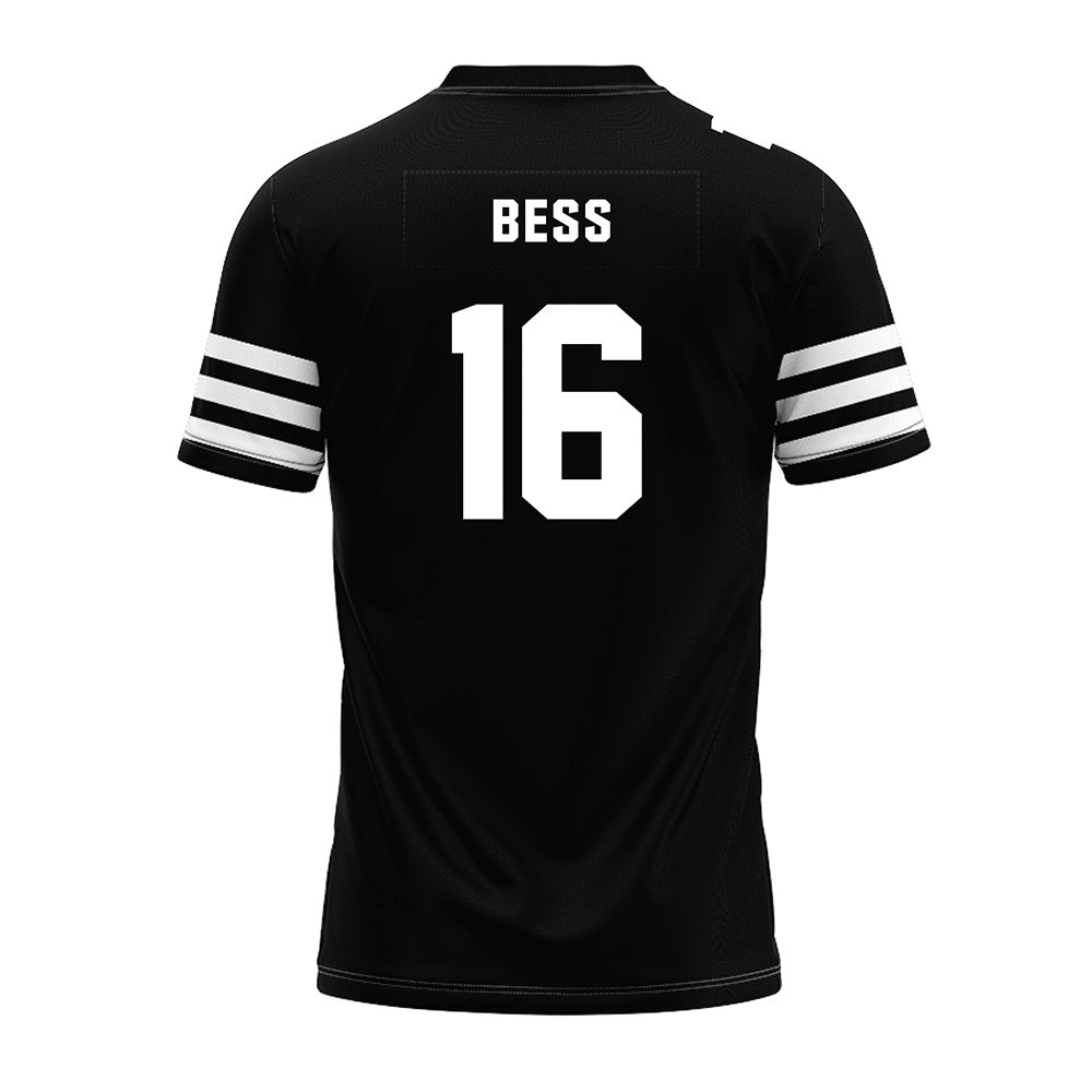 Iowa State - NCAA Football : Matthew Bess - Black Premium Football Jersey