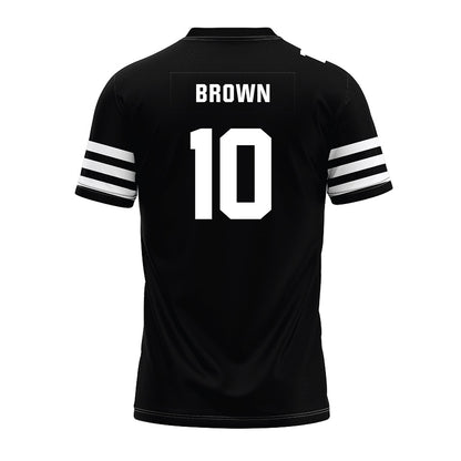 Iowa State - NCAA Football : Carson Brown - Black Premium Football Jersey-1