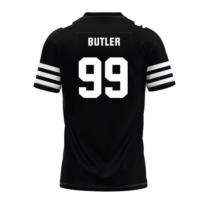 Iowa State - NCAA Football : Cannon Butler - Black Premium Football Jersey-1