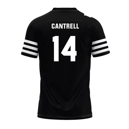 Iowa State - NCAA Football : Major Cantrell - Black Premium Football Jersey