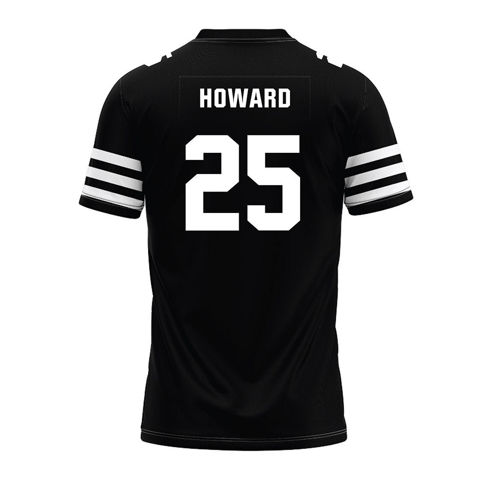 Iowa State - NCAA Football : Trevon Howard - Black Premium Football Jersey