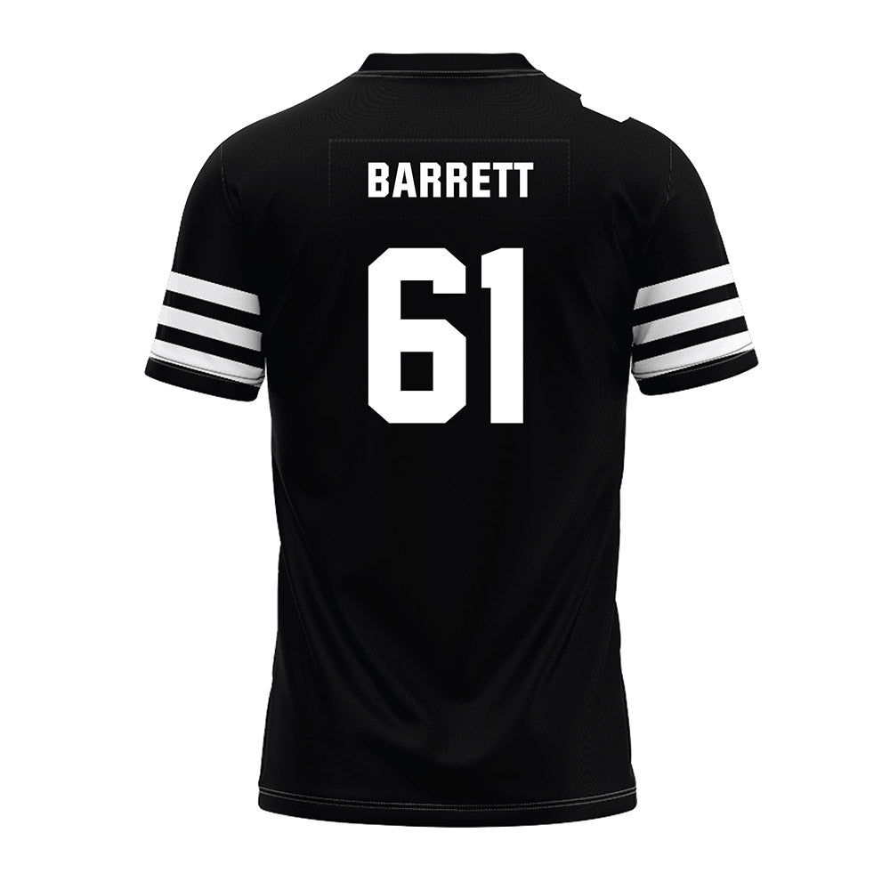 Iowa State - NCAA Football : Dylan Barrett - Black Premium Football Jersey